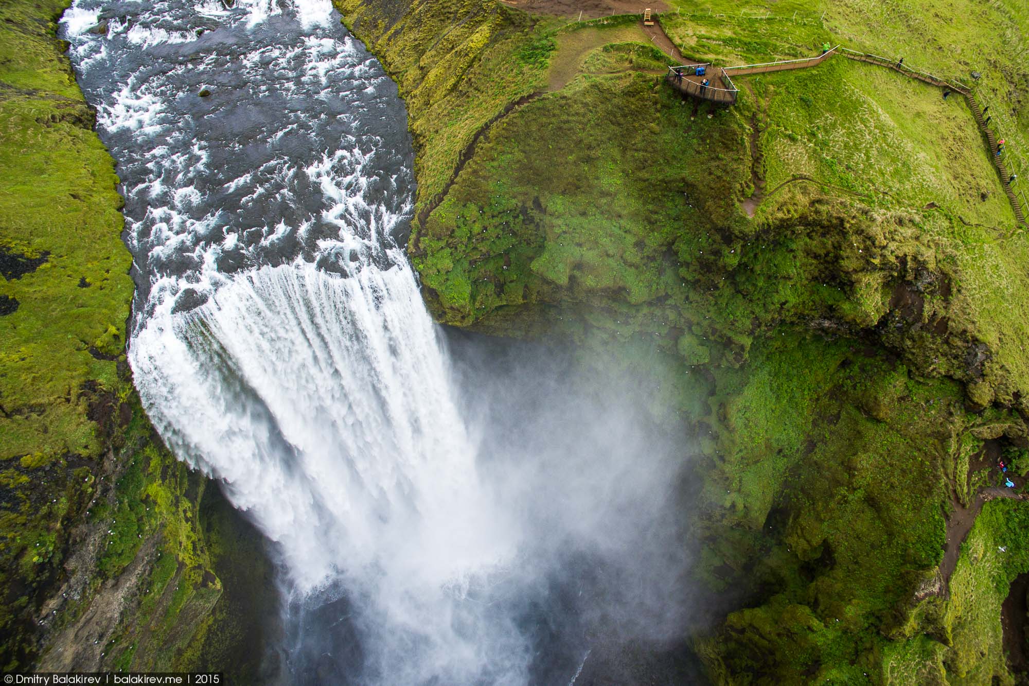 Skogafoss, Eyvindarh